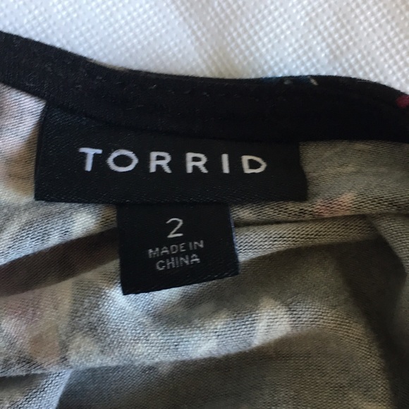 Torrid Women’s Plus Size 2X Floral Dress - Picture 6 of 8